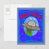 UFO，宇宙旅行 シーズンポストカード (正面/裏面)