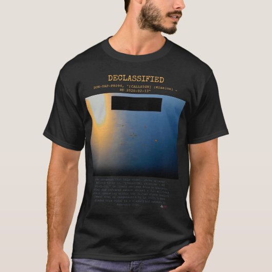 UFO - 機密解除DOW-UAP-PR094 "[コールサイン] (Mis Tシャツ (正面)