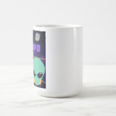 UFO、異星人 信じる コーヒーマグカップ (中央)