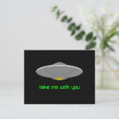 UFO – 自発的な誘拐 ポストカード (スタンド正面)