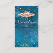 UFO -芸術的銀河系- QRコード 名刺 (正面)