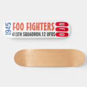 UFO 12 1945 FOO FIGHTERS スケートボード (横)