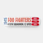 UFO 12 1945 FOO FIGHTERS スケートボード (横)