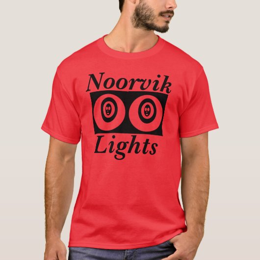 UFO (2)、UFO (3)、NoorvikLights Tシャツ (正面)