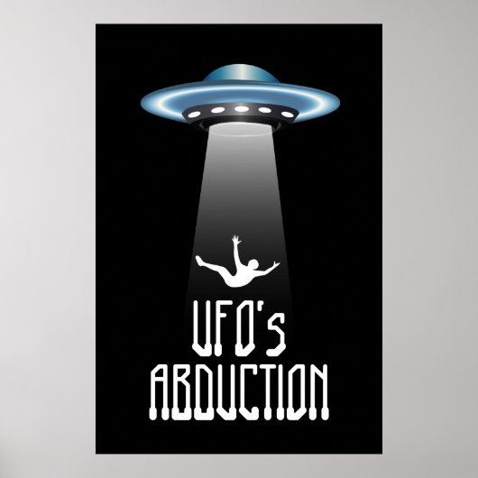 UFO abduction ポスター (正面)
