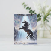 UFO Abduction of a Gorgeous Unicorn ポストカード (スタンド正面)