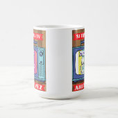 UFO AHI TE VEZ コーヒーマグカップ (中央)
