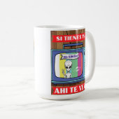 UFO AHI TE VEZ コーヒーマグカップ (正面右)