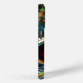 UFO Ai Artと宇宙に浮かぶ宇宙飛行士 Case-Mate iPhoneケース (裏面 / 右)