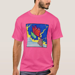 UFO and Bottleflies are moving between dimensions Tシャツ