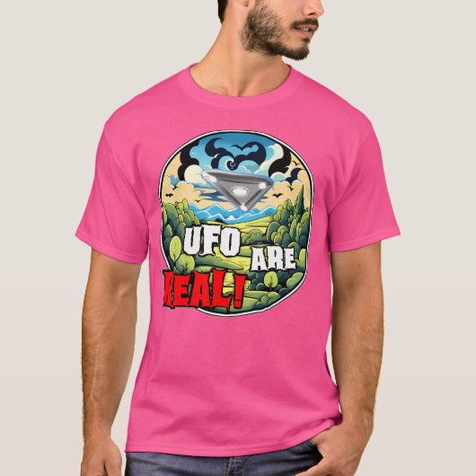 Ufo Are実在 - Ufo -エイリアン- Uap Tシャツ (正面)