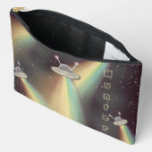 UFO Attack on Earthエイリアン鉛筆箱 アクセサリーポーチ (見開き)