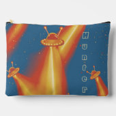 UFO Attack on Saturnエイリアン宇宙鉛筆ケース アクセサリーポーチ (正面)