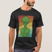 UFO Conspiracy Alien Alien Conspiracy Theoryist Tシャツ (正面)