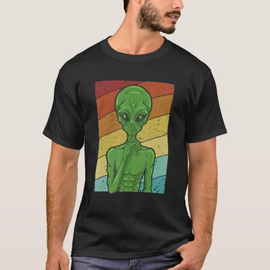 UFO Conspiracy Alien Alien Conspiracy Theoryist Tシャツ (正面)
