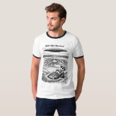 UFO CROP CIRCLES -Quick - Tシャツ (正面フル)