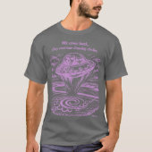 UFO CROP CIRCLES Tシャツ (正面)