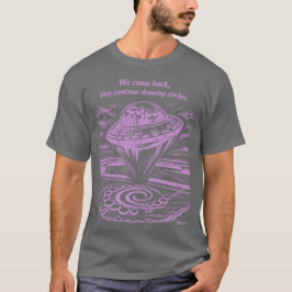 UFO CROP CIRCLES  Tシャツ