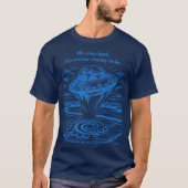 UFO CROP CIRCLES Tシャツ (正面)