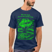 UFO CROP CIRCLES Tシャツ (正面)