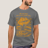UFO CROP CIRCLES Tシャツ (正面)