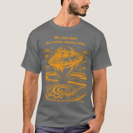 UFO CROP CIRCLES  Tシャツ