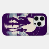 UFO Cryptid Paranormal Bigfoot Alien Encounter Case-Mate iPhoneケース (裏面 (横))