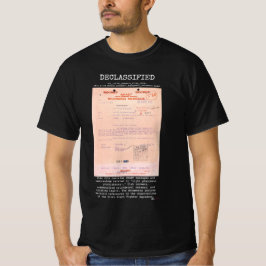UFO - Declassified 331_120752_Numeric_Files_1944–1 Tシャツ
