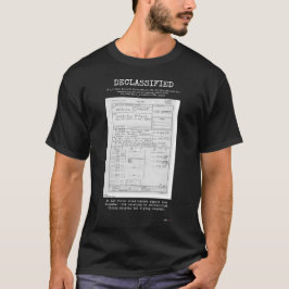 UFO - Declassified 341_110448_Records_Relating_to_ Tシャツ