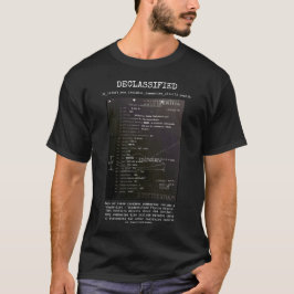 UFO - Declassified 38_143685_box_Incident_Summarie Tシャツ