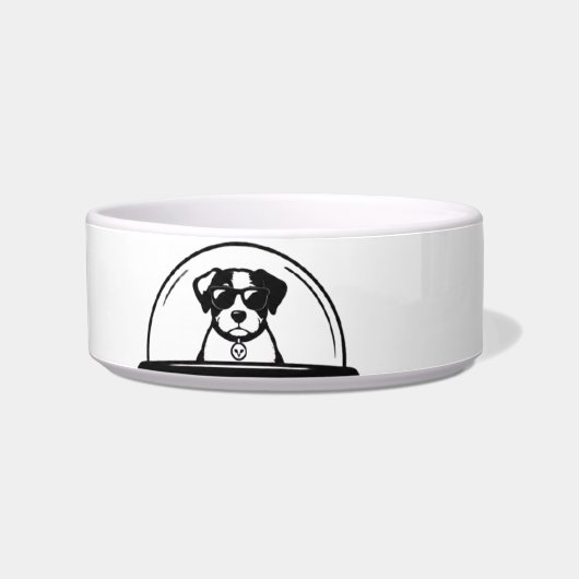 UFO DOG ボウル (左)