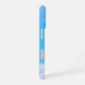Ufo dog 3D a2 clouds iPhone 16ケース (右側面)