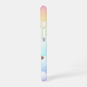 Ufo dog 3D a3 clouds iPhone 16ケース (左側面)