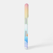 Ufo dog 3D a3 clouds iPhone 16ケース (右側面)