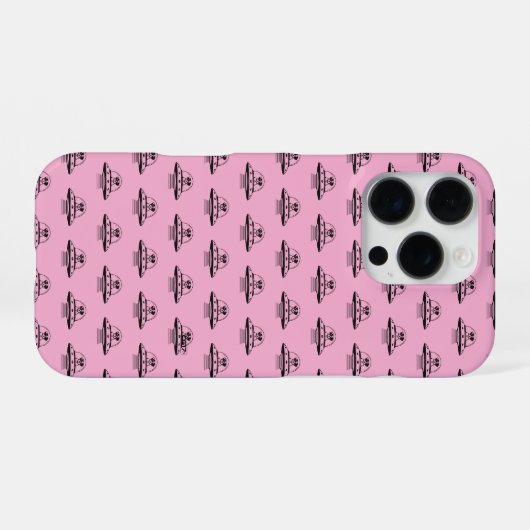Ufo dog CG17s iPhoneケース (裏面横)