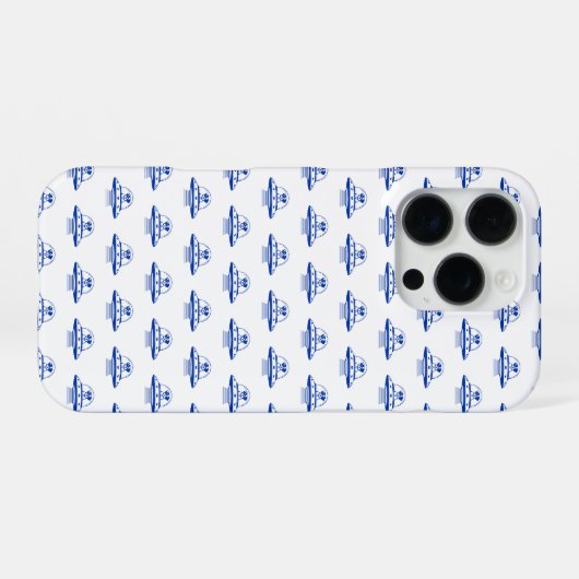 Ufo dog CG17s iPhoneケース (裏面横)