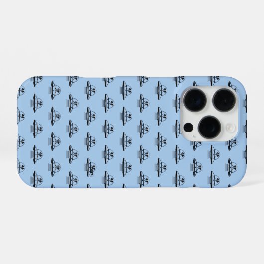 Ufo dog CG17s iPhoneケース (裏面横)