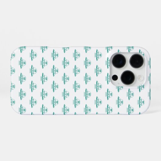 Ufo dog CG17s iPhoneケース (裏面横)