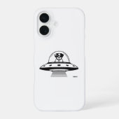 Ufo dog CG17s iPhone 16ケース (裏面)