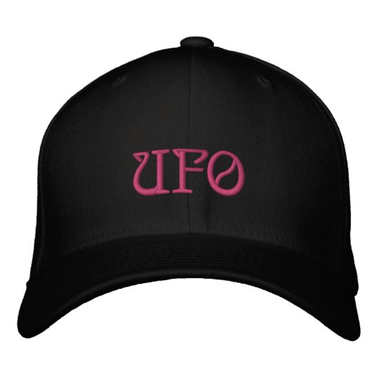 UFO Embroidered Hat 刺繍入りキャップ (正面)