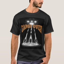 UFO Encounter Over Distant Planet: Cosmic Abductio Tシャツ