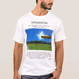 UFO - FBI公開SEP23目撃証言合成スケッチ Tシャツ