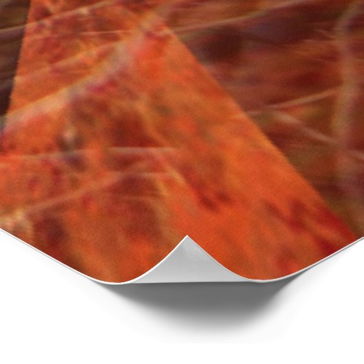 UFO fly above alien pyramids ポスター (角)