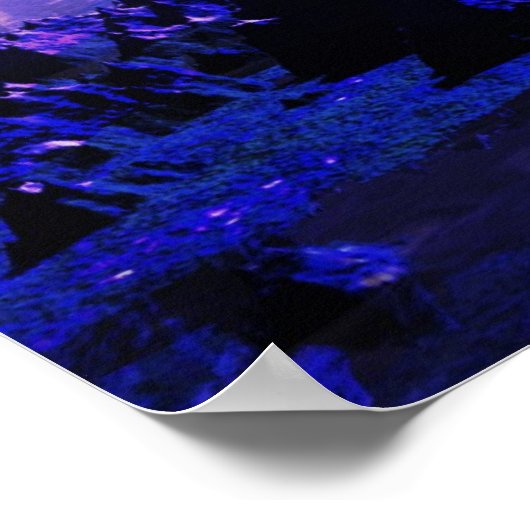 UFO flying object in space ポスター (角)