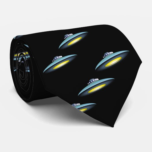 UFO Flying Saucer ネクタイ (ロール)