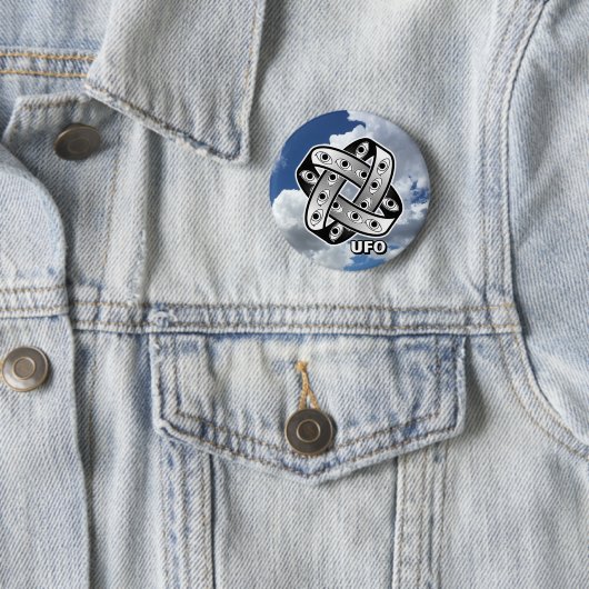 UFO Goofy Eyes  缶バッジ (インサイチュ)