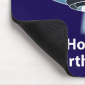 UFO Hello Humans How Is Earth Now UFO マウスパッド (コーナー)