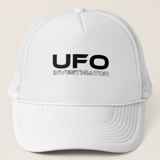 "UFO INVESTIGATOR" Cap キャップ (正面)