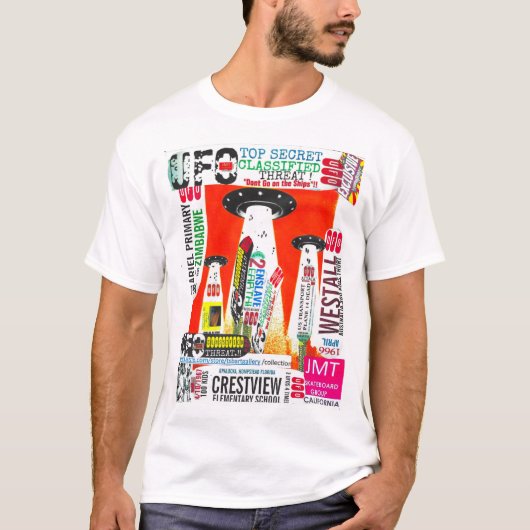UFO JMTメンズベーシックTシャツ Tシャツ (正面)
