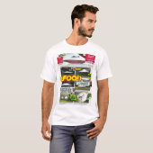 UFO JMT MERCHメンズベーシックTシャツ Tシャツ (正面フル)